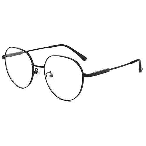 LANLANG gafas presbicia mujer con flex memory titanium, gafas lectura mujer, gafas luz azul, filtro azul, gafas de lectura mujer, gafas para leer,MT-003-W,2.5 Dioptrías