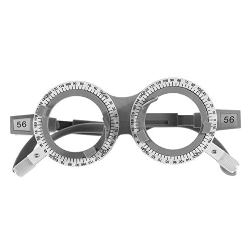 Healifty lentes de prueba ópticas con montura ajustable pd 56 gafas de optometría de ojos optometría óptica